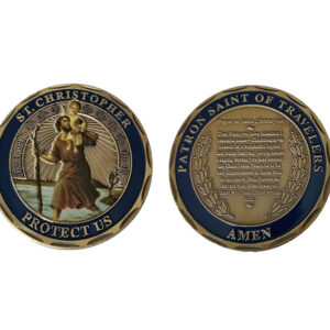 St Chrisopher Saint of Travel Coin