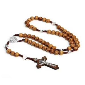 Wooden Catholic Rosary